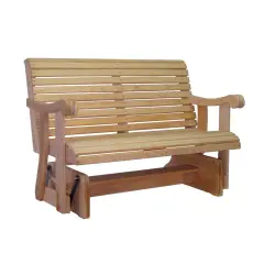 Hershey Way Amish-Made Cypress Hanging Porch Swing USA Made 4 Foot