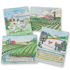 Paint-a-Dot&trade; Farm Scenes (Pack of 24)
