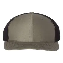 Richardson&reg; Twill Back Trucker Cap Loden/ Black