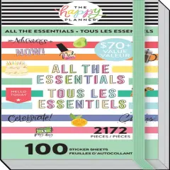 Happy Planner Sticker Pad 100/Sheets-All The Essentials 2,172/Pkg