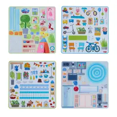 HABA Little Friends Luxury Decorative Decals for Townhouse Villa Multicolor