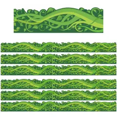 Once Upon A Dream Vines Extra Wide Die-Cut Deco Trim&reg;, 37 Feet Per Pack, 6 Packs