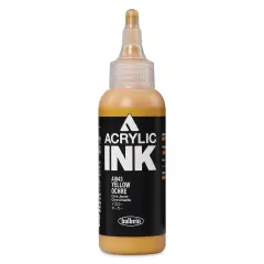 Holbein Acrylic Ink - Yellow Ochre, 100 ml
