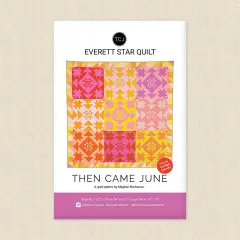 Everett Star Quilt (tcj 131) | Then Came June | Sewing Pattern