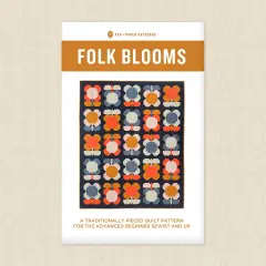 Folk Blooms Quilt (ppp 26) | Pen and Paper Patterns | Sewing Pattern