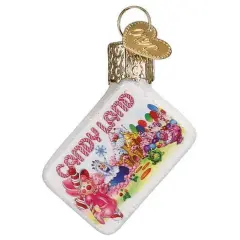 Old World Christmas 1.75 In Mini Candy Land Christmas Tree Ornament , Christmas Decor Hasbro Game Multicolored