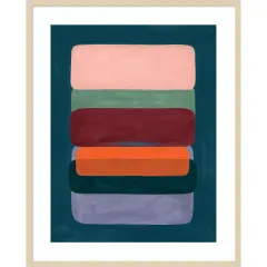 Layered Cake II by Grace Popp Wood Framed Wall Art Print