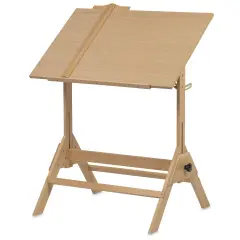 Meeden Wood Drafting Table - 35-1/2&rdquo; W x 23-1/2&rdquo; L