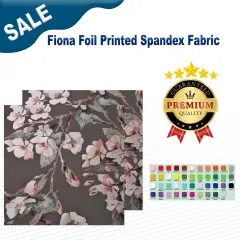 Fiona Foil Printed Spandex Fabric