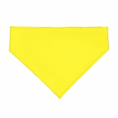 LAT Apparel&reg; Doggie Bandana Yellow - yel