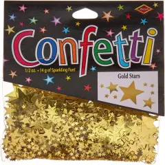 Gold Stars Confetti