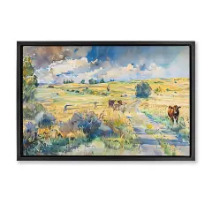 Stupell Industries Roaming The Land Scenic Floating Frame, design by LSR Creative Studio