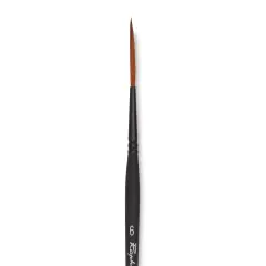 Rapha&euml;l Stradivarius Synthetic Kolinsky Sable Brush - Rigger, Size 6, Short Handle