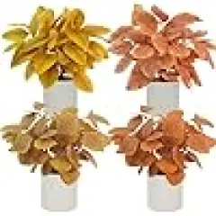 Artificial Potted Fall Eucalyptus Plants Small Fall Greenery Plants