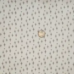 1 Yard Ivory Taupe Rayon Crinkle Fabric 50/52" Wide Lightweight Woven