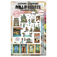 AALL And Create A5 Photopolymer Clear Stamp Set-Hello Neighbour!