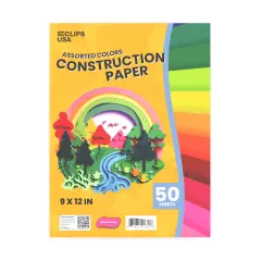 Construction Paper 9x12 in &ndash; 50 Sheets &ndash; 48 Sets