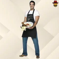 Linguini and Meatballs Apron Adult Costume Funny Pasta Food Outfit Halloween Party Accessory