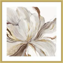 Butterfly Flower II by Asia Jensen Wood Framed Wall Art Print