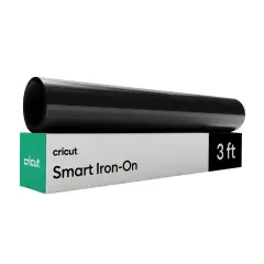 Cricut Smart Iron on, Black - 13 in x 3 ft(1)