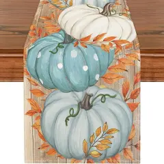 Fall Table Runner,2024 Table Runner 13"x72", Thanksgiving Table Runner