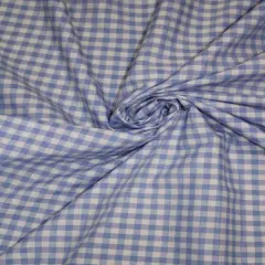 1 Yard Coppen 1/8&Prime; Gingham Checkered Poly Cotton Fabric Woven Non-Stretch 58/59 Inch Wide