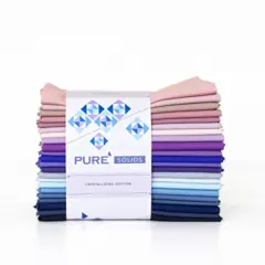 Pure Solids Fat Quarter Bundle in Crystallizing byfor Art Gallery (CB-PFQ506)