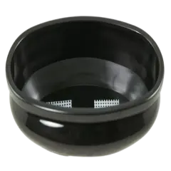 Oval Plastic Heavy Duty Bonsai, Succulent Pot 9"x 5"x 2.75" - Black w/ Mesh