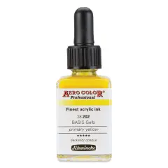Schmincke Aero Color Professional Airbrush Color - 28 ml, Primary Yellow