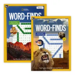 National Geographic Word Finds Puzzle Book