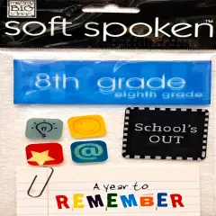 Me & My Big Ideas Eighth Grade Dimensional Stickers