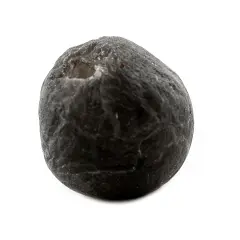 The Bead Chest Super Jumbo Groundhog Grey Recycled Glass Bead (33mm)