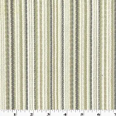 White/Gray/Taupe Multi Textured Stripe Decorating Fabric By the Yard
