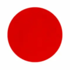 Silhouette Flocked Heat Transfer - 12" Bulk Red