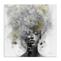 Stupell Industries Hidden Spring Visage Canvas Wall Art Design by Danhui Nai