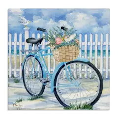 Stupell Industries Rosemary Beach Bicycle Canvas Wall Art Design by Paul Brent
