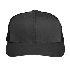 Team 365&reg; Adult Zone Sonic Heather Trucker Cap BLK HTHR/ BLACK