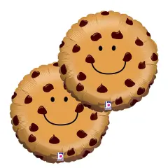 Betallic&reg; Chocolate Chip Cookie Balloon 21 Inch