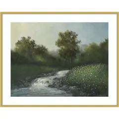 At Peace by David Swanagin Wood Framed Wall Art Print