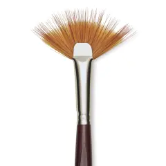 Da Vinci Vario Tip Synthetic Brush - 1381 Fan, Size 5, Short Handle