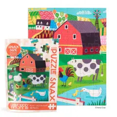 Farm Friends 48 Piece Kids Puzzle Snax