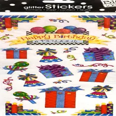 Me & My Big Ideas Classic Birthday Glitter Stickers