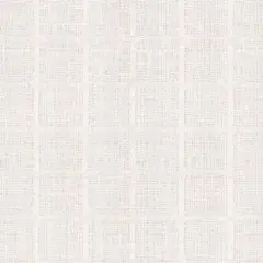 1 Yard Ivory Windowpane Plaid Linen Durable Craft Fabric 56" Width Ivory (PFD)