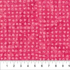 Banyan 83321-23 - LOVE NOTES - Tiny Scatter - Hot Pink 45" Fabric Per Yard
