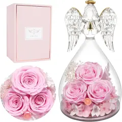 Preserved Flower Angel Rose Gifts for Women