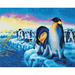 Crystal ArtPenguins of the Arctic Diamond Painting Multi