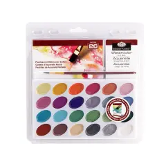 RART-2008 | Essentials&trade; 26pc Pearlescent Watercolor Painting Art Set