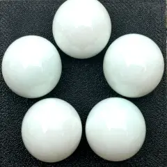 YOU CHOOSE COLOR Glass Marbles 25mm (1 inch) SHOOTER Taw Lot of 5 White