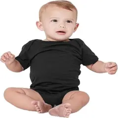Rabbit Skins&reg; Snuggly Infant Fine Jersey One Piece - 4424 Vint Smoke