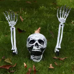 Scary Halloween Skeleton Arms and Hands Decoration